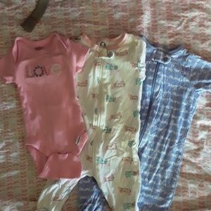 Girls 0-3mos girls Gerber bundle